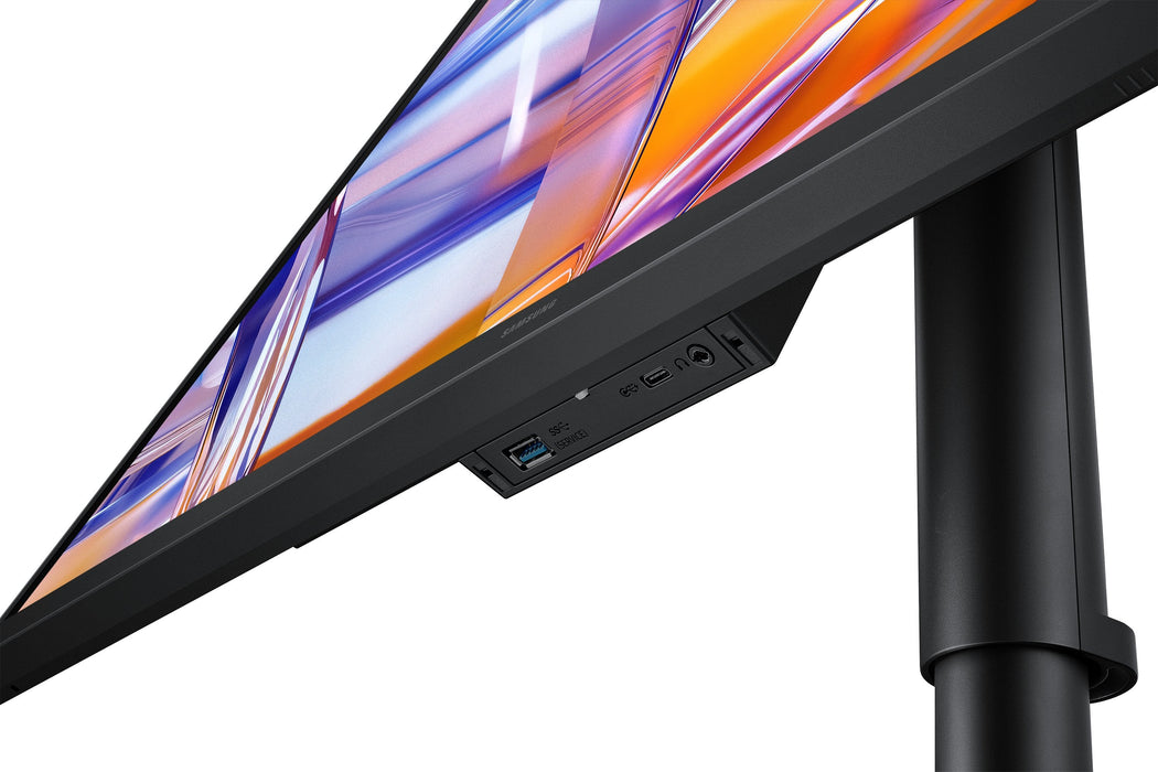 Samsung Viewfinity S27h804uau (68 Cm (27 Zoll), Negro, Ultrahd/4k, Ips, Hdmi, Dp, Usb-Hub) Ls27h804uauxen