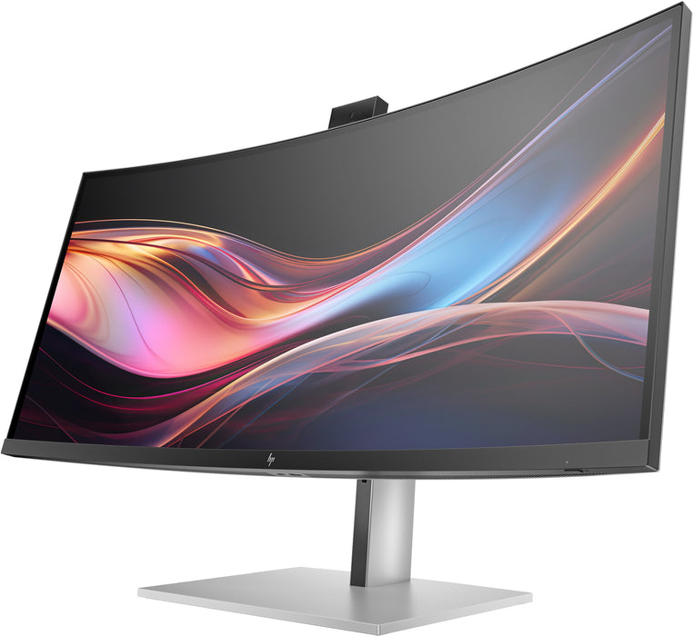 EAN 0197497775570 - HP Series 7 Pro 34 inch WQHD Conferencing Monitor - 734pm pantalla para PC 86,4 cm (34") 3440 x 1440 Pixe imagen 2