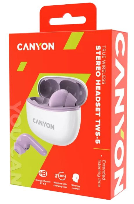 Auricularesmicro Canyon Cns-Tws5pu Purple
