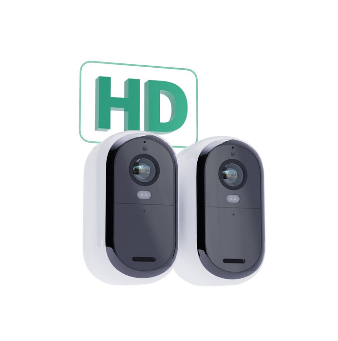Arlo Essential 2 Fhd Outdoor Camera 2pack W 2-Wall Mount Retail Bdl
