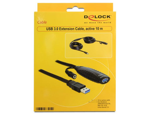 EAN 4043619834150 - DeLOCK USB3.0-A - USB3.0-A, 10m cable USB USB 3.2 Gen 1 (3.1 Gen 1) USB A Negro imagen 2