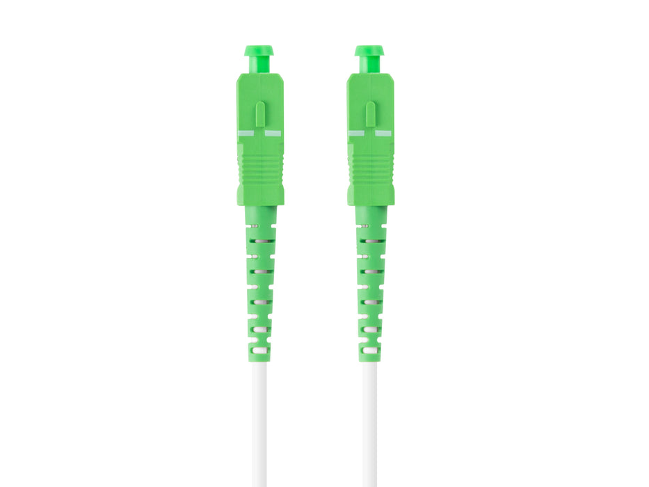 EAN 5901969430813 - Lanberg FO-SASA-SS31-0500-WH Cable de fibra óptica e InfiniBand 50 m SC Blanco imagen 1