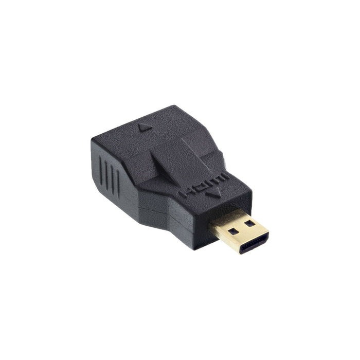 Adaptador Hdmi Inline Hdmi C Hembra A Hdmi D Macho