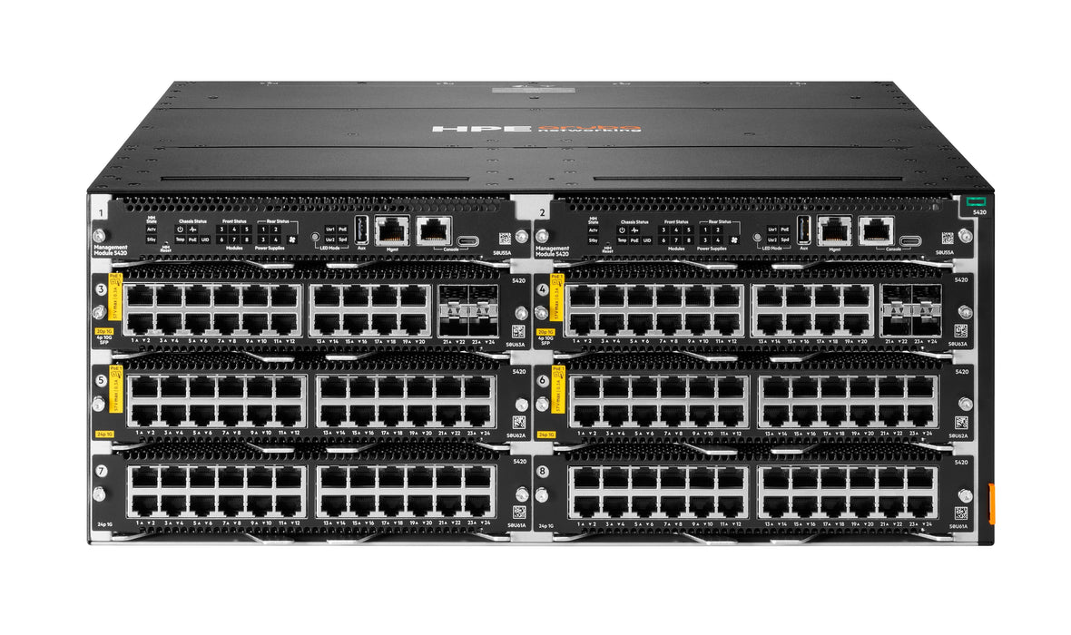 EAN 0190017650579 - HPE Aruba Networking CX 5420 6-slot Switch imagen 1