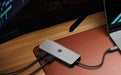 EAN 4250078173908 - ICY BOX IB-DK4012-CPD Alámbrico USB 3.2 Gen 1 (3.1 Gen 1) Type-C Antracita, Negro imagen 2