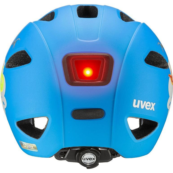 Casco De Ciclismo Infantil Uvex Oyo Style Dino Blue Matt, Talla 50-54