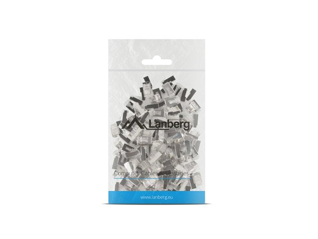 EAN 5901969415759 - Lanberg PLS-5000 conector RJ-45 Acero inoxidable, Transparente imagen 4