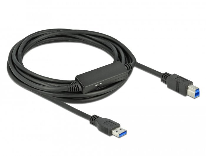 Delock Usb 5 Gbps Aktives Cable Usb Typ-A Zu Usb Typ-B 5 M