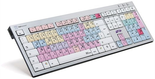EAN 5707795006877 - Logickeyboard Avid Pro Tools teclado USB QWERTZ Alemán Negro, Plata imagen 1