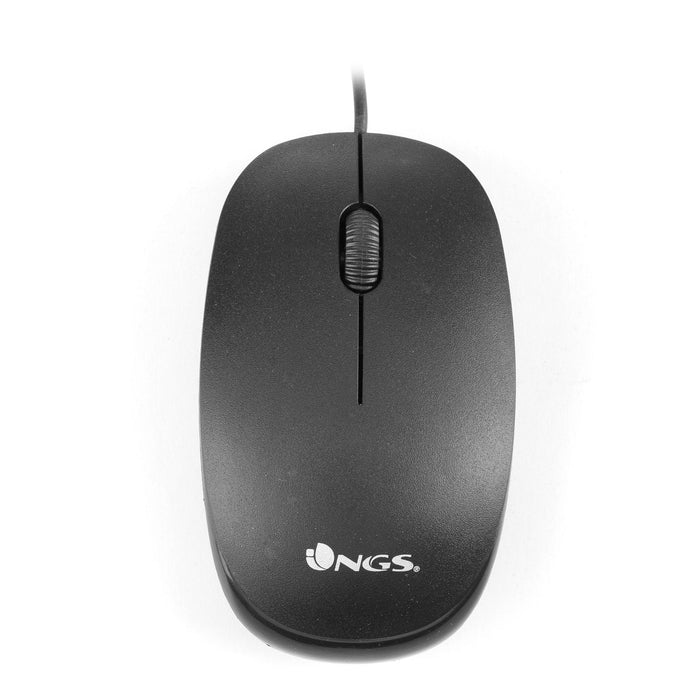 EAN 8435430603965 - NGS Flame ratón Oficina mano derecha USB tipo A Óptico 1000 DPI imagen 1