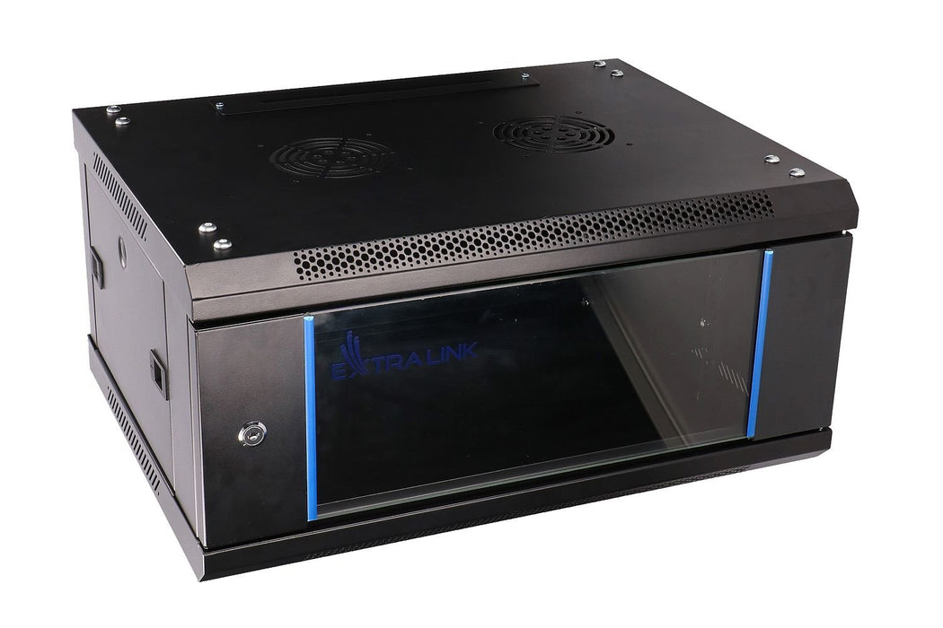 EAN 5902560362886 - Extralink 4U 600X450 WALL-MOUNTED RACKMOUNT CABINET BLACK Bastidor de pared imagen 12