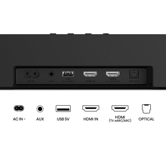 Barra Sonido Hisense Ax5140q 5.1.4 600w 13 Altavoces Calibracion Auto