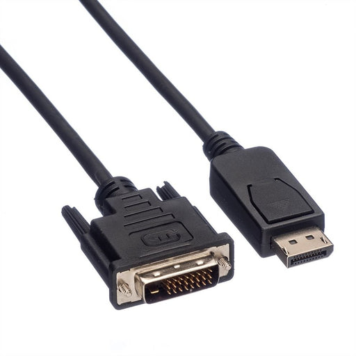 EAN 7611990129744 - VALUE 11.99.5616 adaptador de cable de vídeo 3 m DisplayPort DVI-D Negro imagen 2
