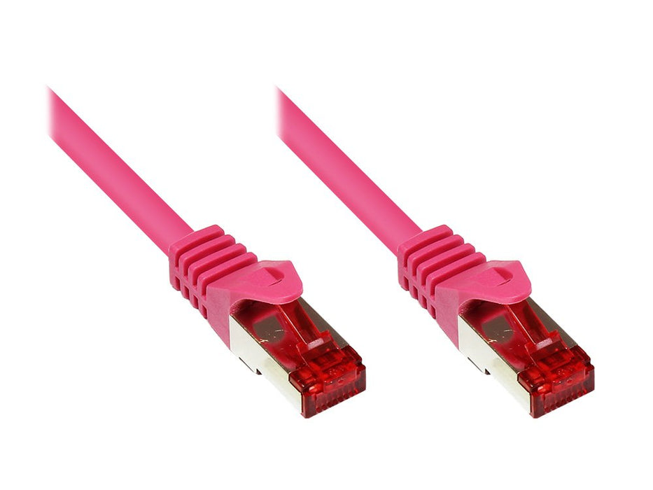 EAN 4014619296071 - Alcasa 5m Cat6 cable de red Magenta S/FTP (S-STP) imagen 1