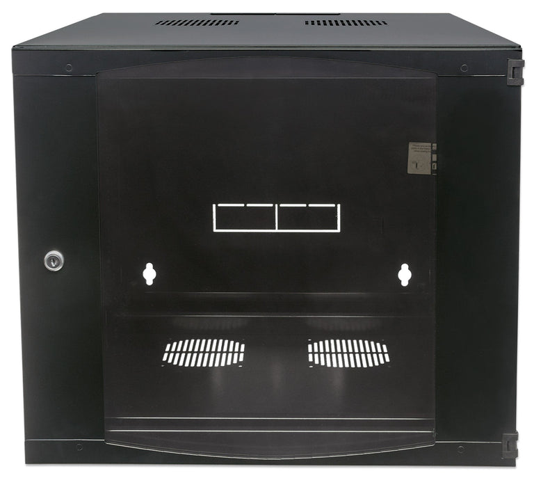 EAN 0766623713863 - Intellinet 713863 armario rack 12U Bastidor de pared Negro imagen 3