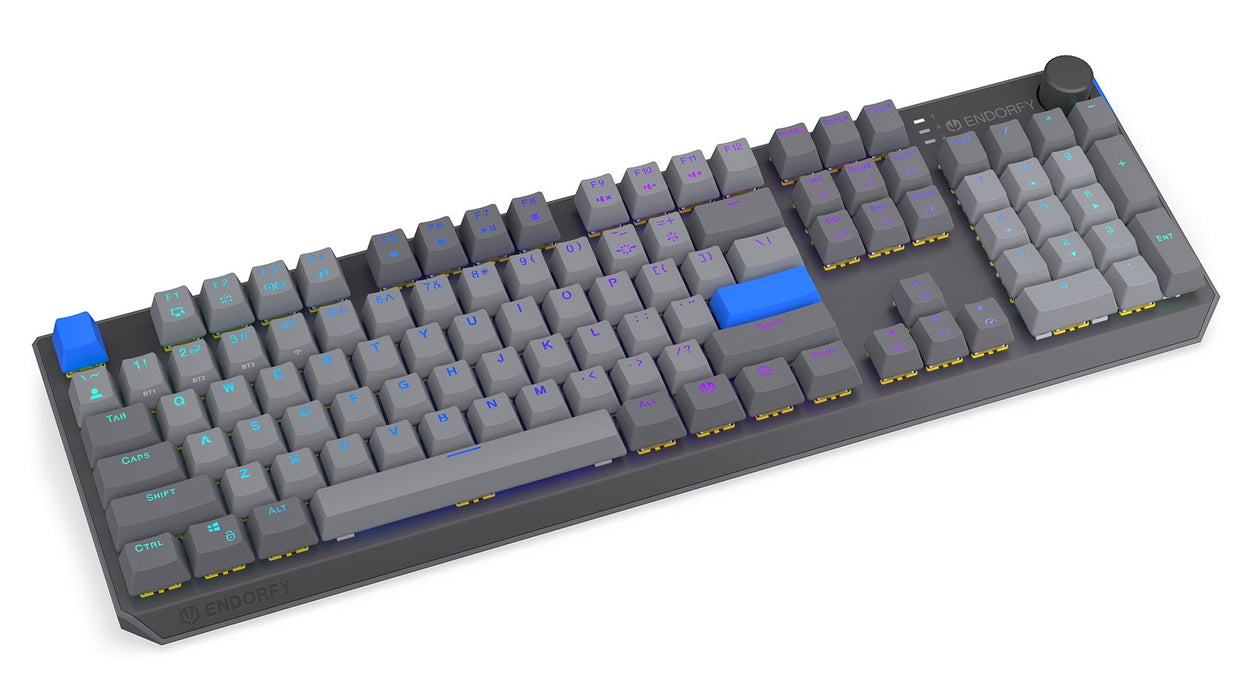 EAN 5903018666426 - ENDORFY Thock V2 teclado Juego USB + RF Wireless + Bluetooth QWERTY Inglés de EE. UU. Gris imagen 8