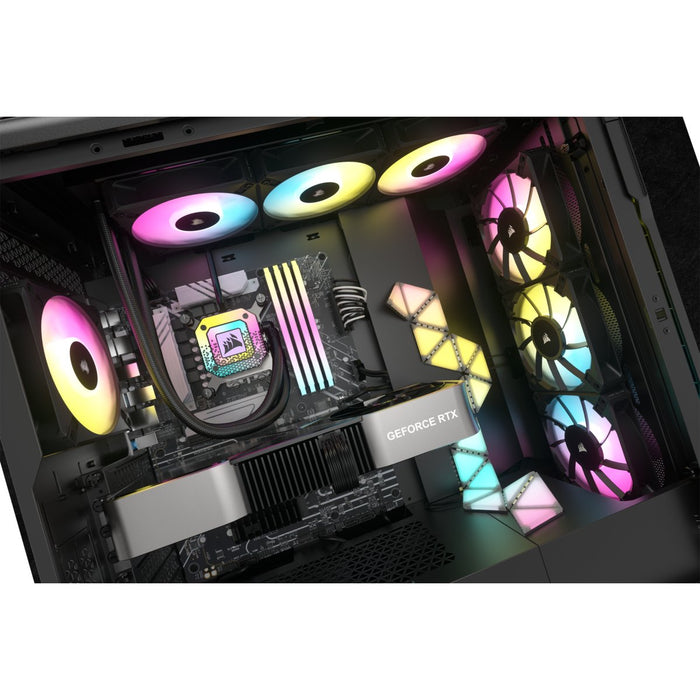 EAN 0840006683490 - Corsair iCUE H150i ELITE CAPELLIX XT Procesador Sistema de refrigeración líquida todo en uno 12 cm Negro  imagen 9