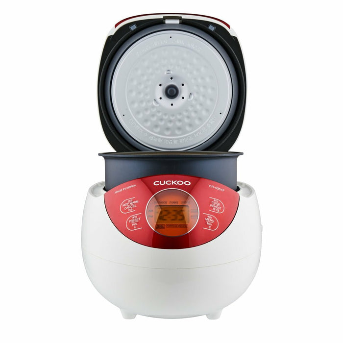 EAN 8809421199735 - Cuckoo CR-0351F RED arrocera 0,54 L 425 W Rojo, Blanco imagen 4