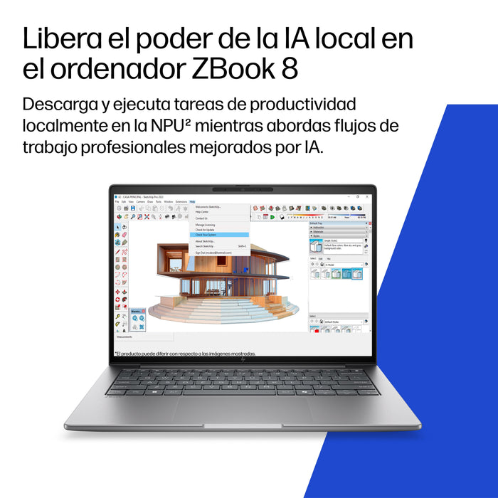 Pc Hp Zb8g2a16 Ra9hxp470 16 32gb/1t  Spain Spanish Localization