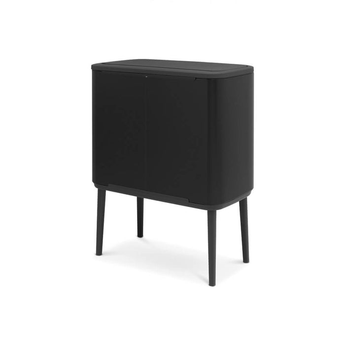 EAN 8710755316067 - Brabantia 316067 papelera 33 L Rectangular Acero inoxidable Negro imagen 4