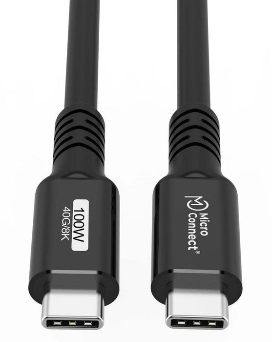 EAN 5715328135574 - Microconnect USB4CC015 cable USB USB4 Gen 3x2 0,15 m USB C 100 W Negro imagen 2