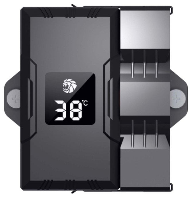 Refrigeración Cpu Gamemax  Cpu Air Cooler  Gamma 90 Digital Bk  Black
