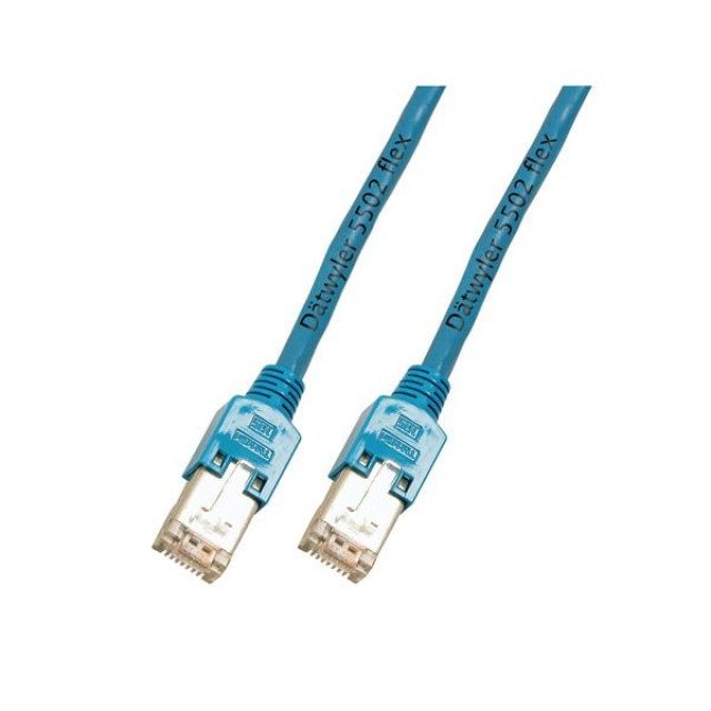 Efb Rj45 Patchk. S Utp Cat.5e Tm11 Dätw. 5502 15.00m Blau