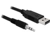EAN 4043619831142 - DeLOCK USB 2.0/3.5 mm 1.8m cable de audio 1,8 m 3,5mm Negro imagen 1
