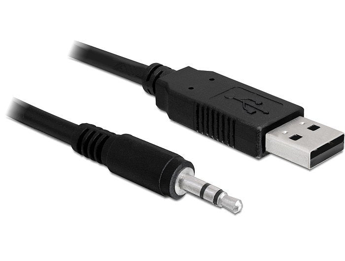 EAN 4043619831142 - DeLOCK USB 2.0/3.5 mm 1.8m cable de audio 1,8 m 3,5mm Negro imagen 1