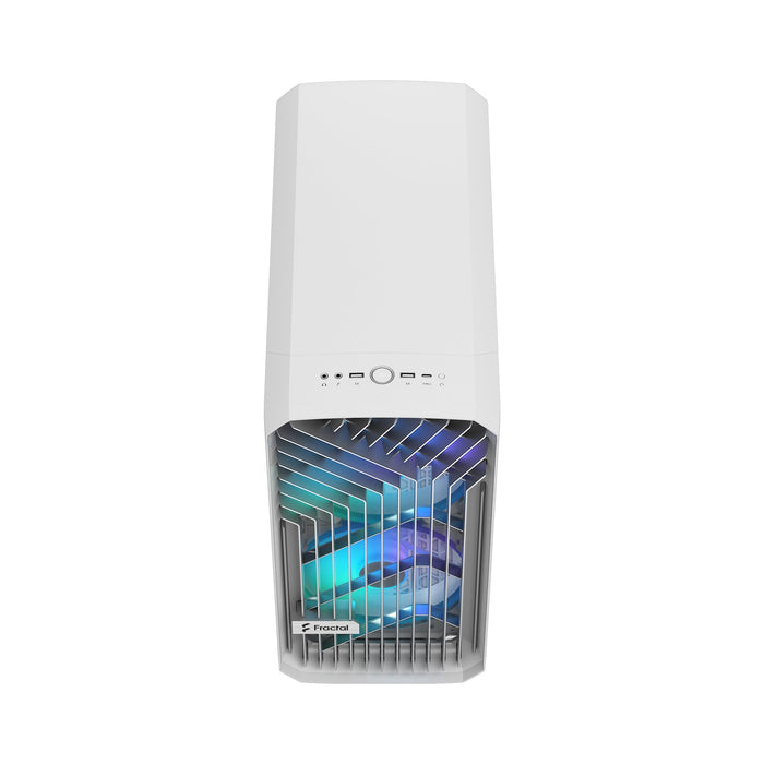 Caja Pc Fractal Design Compact Rgb White Tg Clear, Tower-Gehäuse Fd-C-Tor1c-05