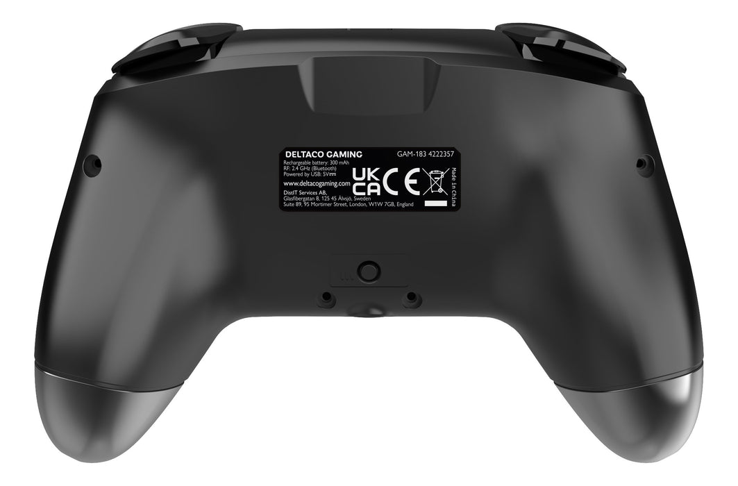 EAN 7333048063625 - Deltaco Gaming GAM-183 mando y volante Negro Bluetooth/USB Joystick/Palanca de control lateral + cuadrant imagen 7