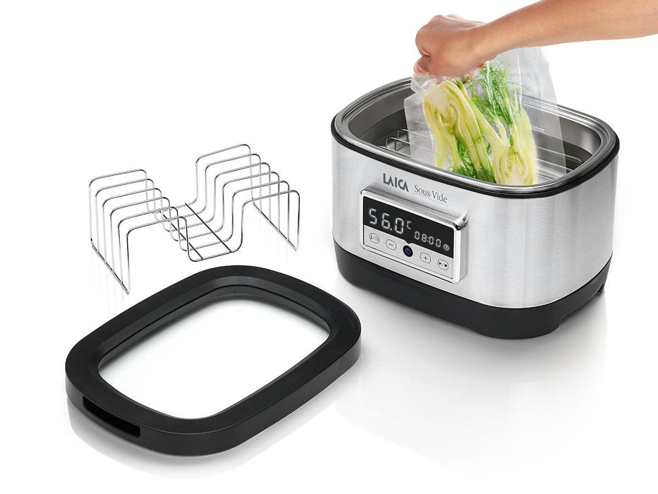 Horno De Agua Laica Sous Vide Svc200 Temperatura Programable 40-90º Capacidad 8l Programable 10 Min/72 Horas
