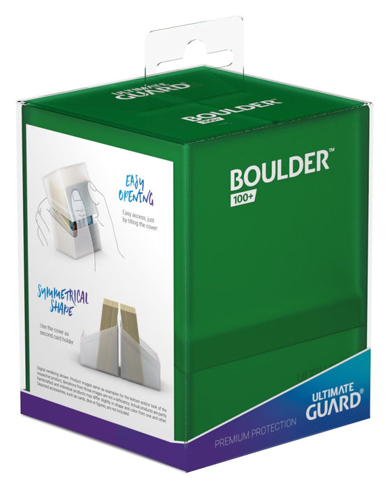 Caja De Cartas Ultimate Guard 100+ Tamaño Estándar Emerald