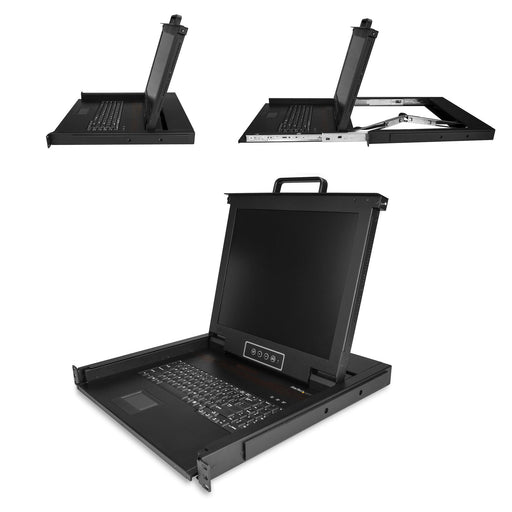 EAN 0065030872522 - StarTech.com RKCONS1701 consola de rack 43,2 cm (17") 1280 x 1024 Pixeles Acero imagen 2