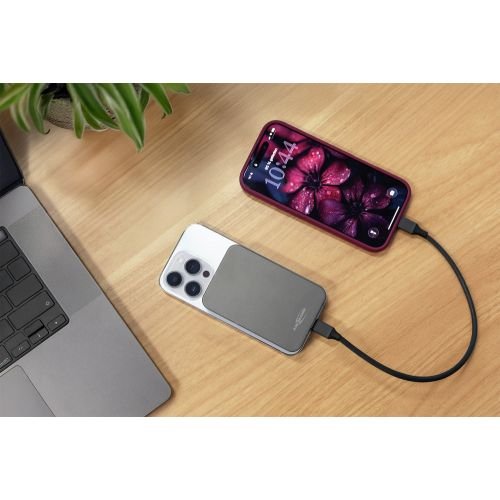 Ansmann 1700-0198, 5000 Mah, Lithium Polymer (Lipo), Power Delivery, Inalámbrico Aufladen, 3,7 V, Antracita