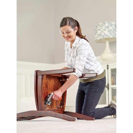 Black+Decker Bdcsfl20c, Destornillador Naranja/Negro