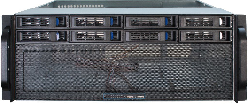 EAN 4260133128620 - Inter-Tech 4U-4408 Estante Negro, Plata imagen 3