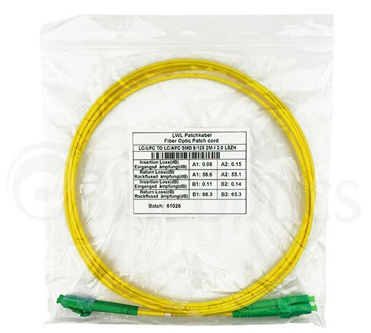 EAN 4063232623504 - BlueOptics SFP3131BU2MM Cable de fibra óptica e InfiniBand 2 m LC Amarillo imagen 5