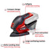 EAN 4006825651218 - Einhell TE-OS 18/150 Li Solo Multilijadora 12000 RPM 24000 OPM Negro, Rojo imagen 2