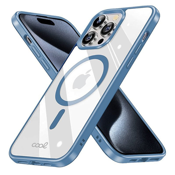 EAN 8434847074139 - COOL Accesorios COOL funda para teléfono móvil 15,5 cm (6.1") Azul, Transparente imagen 2