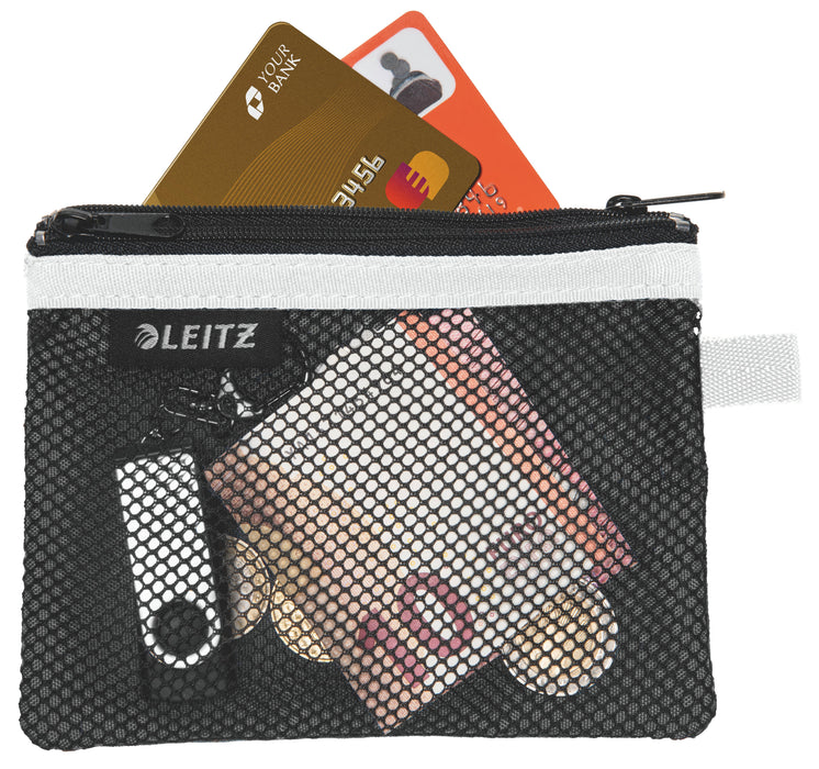 EAN 4002432122523 - Leitz 40110095 bolso y bandolera Malla, Nylon Negro Unisex Bolsa para accesorios imagen 3