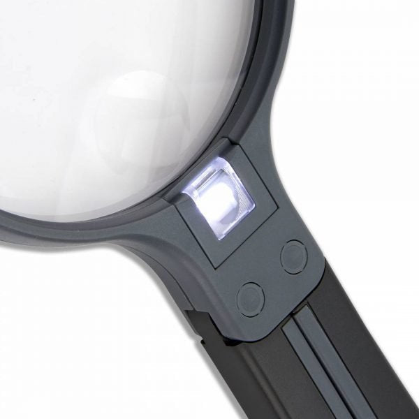 EAN 750668009159 - Carson Split Handle lente de aumento y lupa 3,5x Negro, Transparente imagen 3