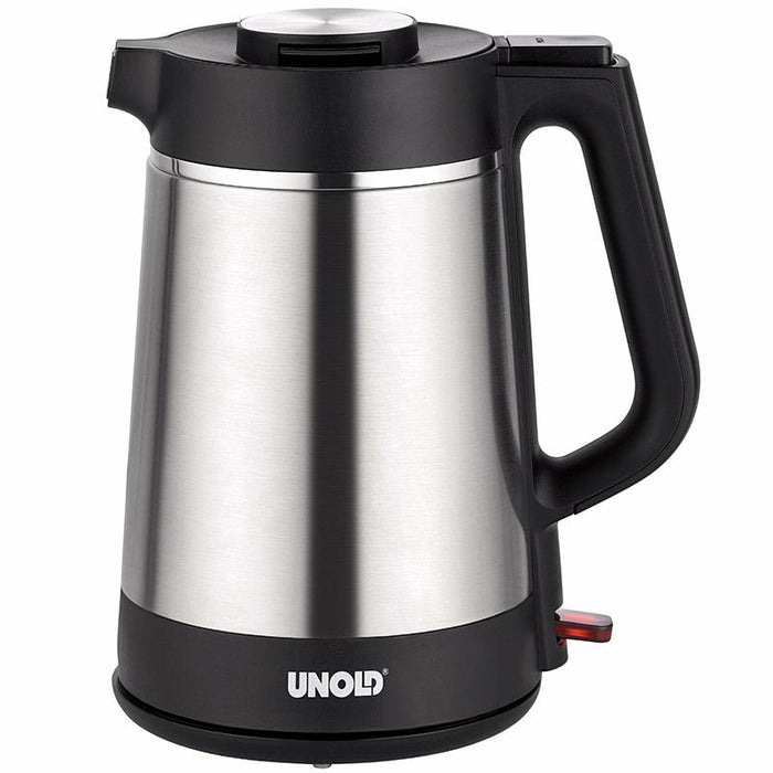 EAN 4011689187155 - Unold 18715 tetera eléctrica 1,5 L 1800 W Negro, Acero inoxidable imagen 1