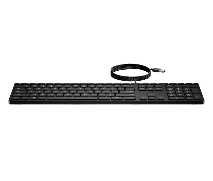 EAN 5715063730782 - HP 320K Wired Keyboard teclado Oficina USB Negro imagen 1
