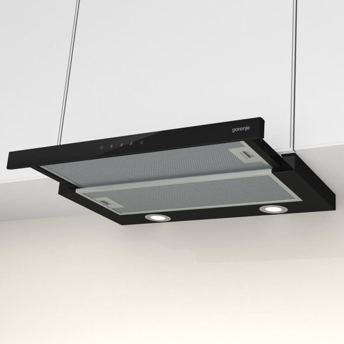 EAN 3838782388484 - Gorenje TH64E4BG Semintegrada (extraíble) Negro 450 m³/h imagen 6