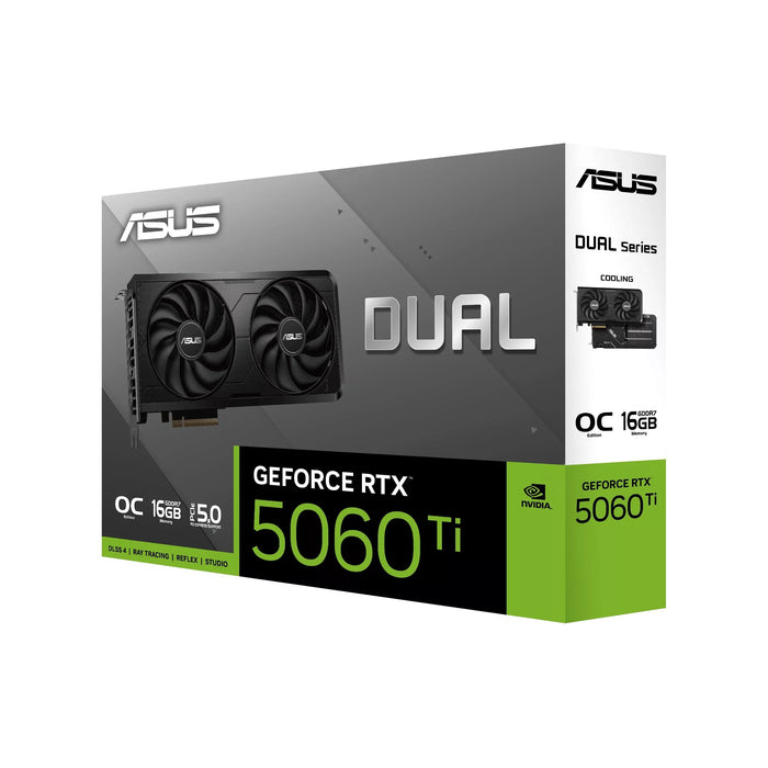 Tarjeta Gráfica Asus Dual Geforce Rtx 5060 Ti Evo Oc 16gb Gddr7