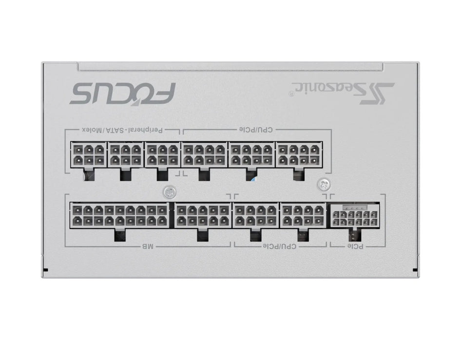 EAN 4711173878551 - Seasonic Focus GX-1000 unidad de fuente de alimentación 1000 W 20+4 pin ATX ATX Blanco imagen 3