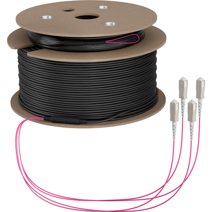 Efb Trunkcable U-Dq(Zn)Bh Om4 4g (1x4) Sc-Sc 80m Dca Lszh