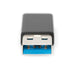 EAN 8054392619779 - Ewent EW9650 cambiador de género para cable USB Type-A USB Type-C Negro imagen 3