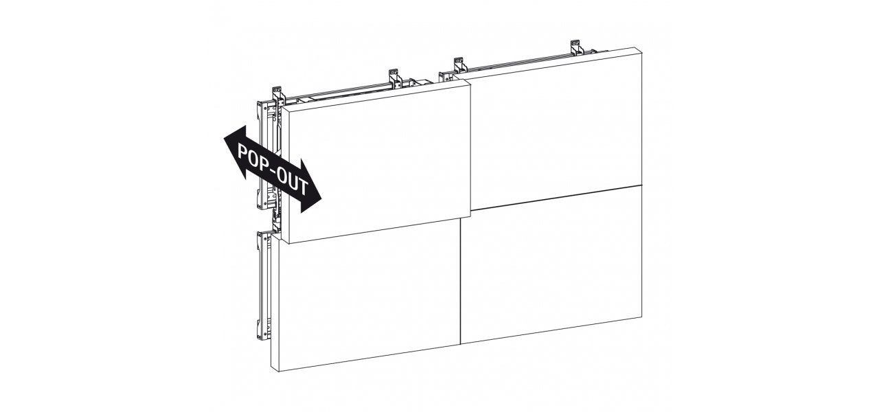 EAN 8422521382861 - Fonestar SVW-1264N soporte para pantalla de señalización 177,8 cm (70") Negro imagen 4